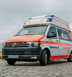 UNA AMBULANZ Berlin - Fuhrpark Ausstattung