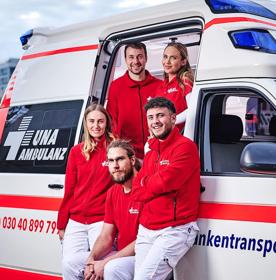 UNA AMBULANZ Berlin - Qualität für unsere Patienten - Team