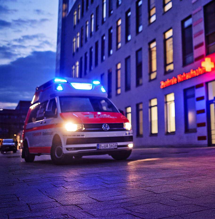UNA AMBULANZ Berlin - Qualität für Patienten - moderne Flotte