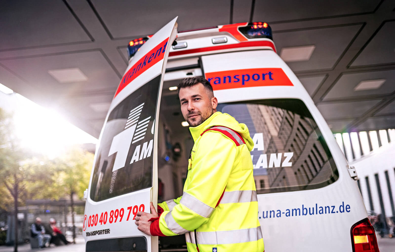UNA AMBULANZ Berlin - für privat und medizinische Einrichtungen