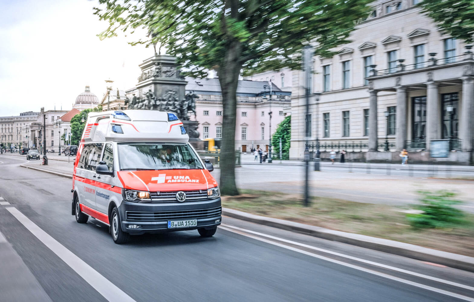 UNA AMBULANZ Berlin - Krankentransport - selbst gebucht